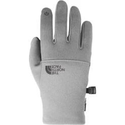 The North Face Women’s Etip Recycled Tech Glove (TNF Medium Grey/Heather)