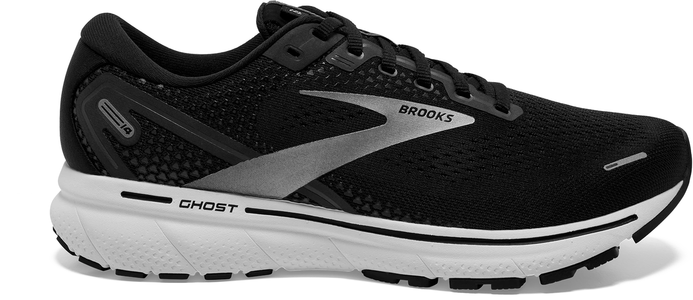 BROOKS Women's Ghost 14 (057 - Black/White/Silver)