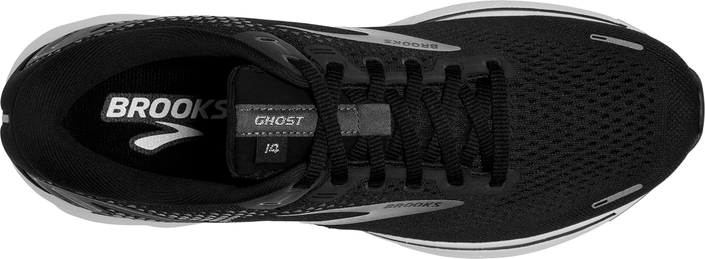 BROOKS Women's Ghost 14 (057 - Black/White/Silver) - Image 5