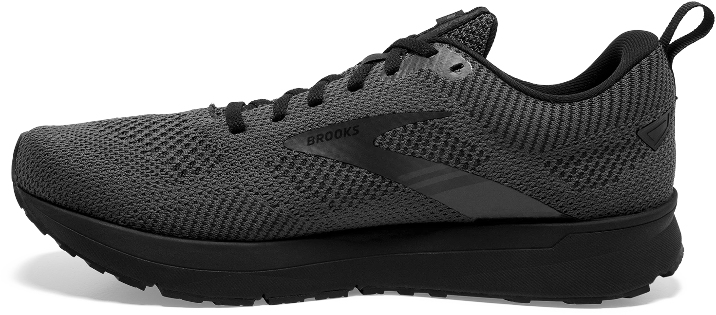 BROOKS Men's Revel 5 (038 - Black/Ebony/Black) - Image 2