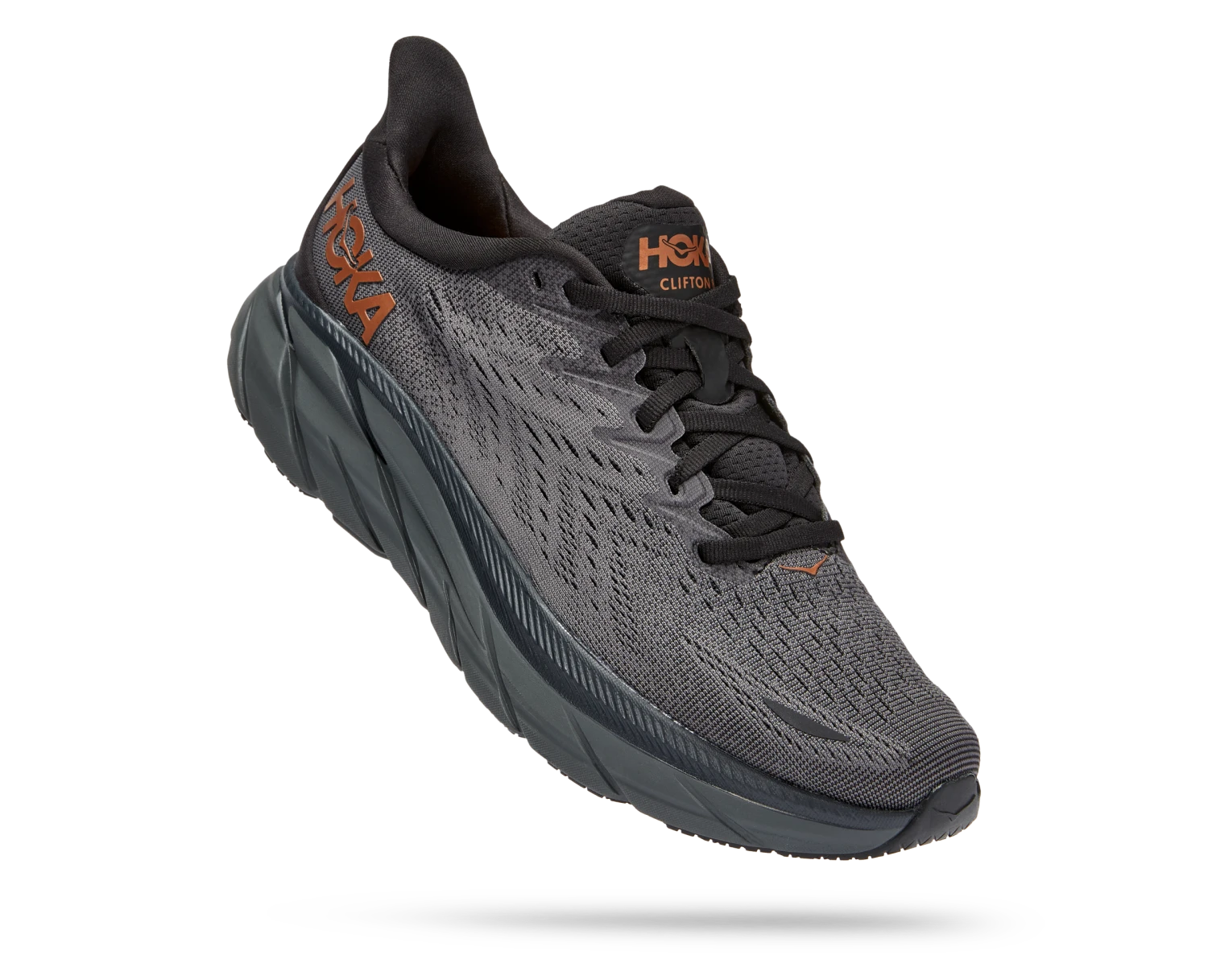 Hoka Women's Clifton 8 (ACPP - Anthracite/Copper)