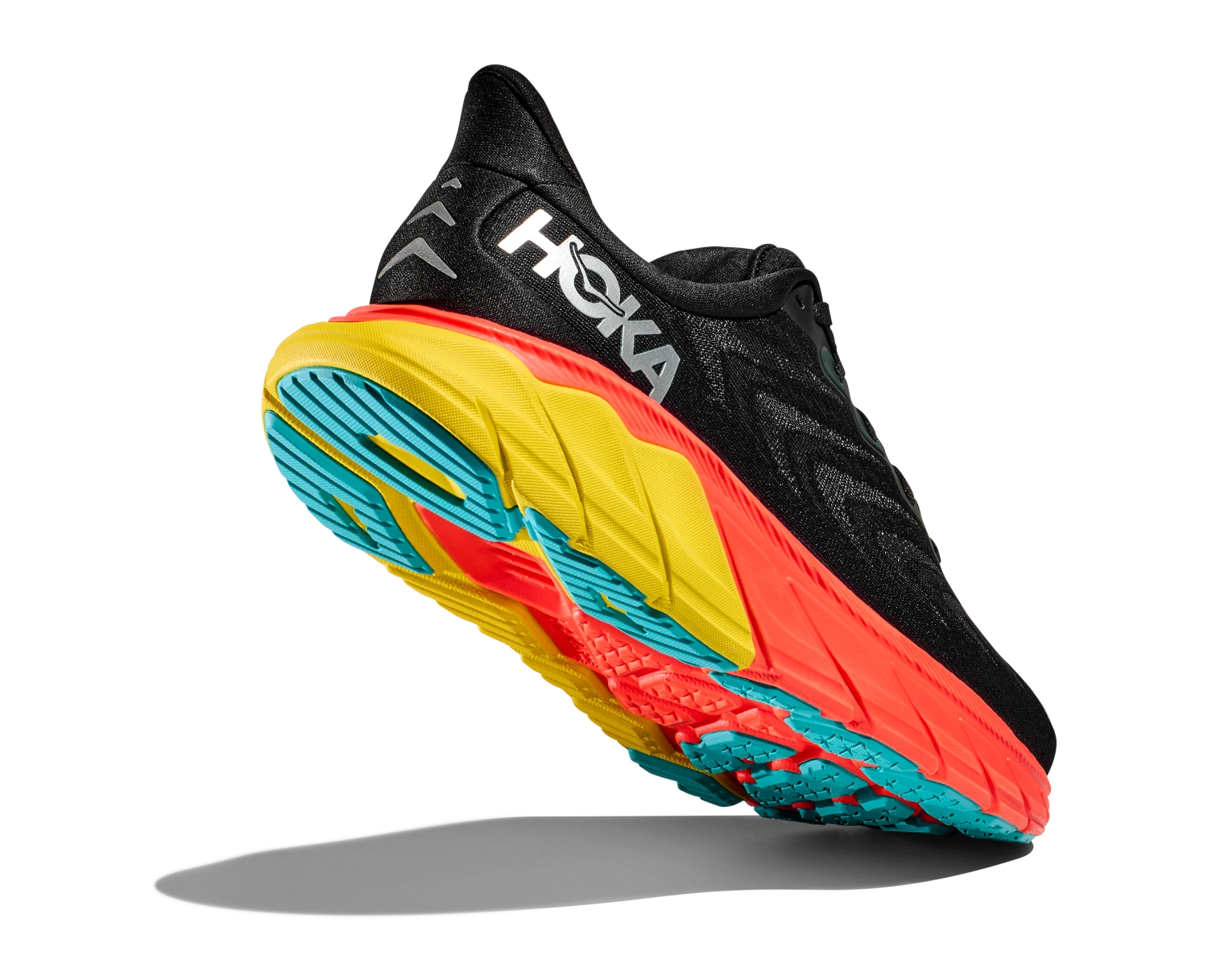 Hoka Men's Arahi 6 (BFLM - Black/Flame) - Image 6