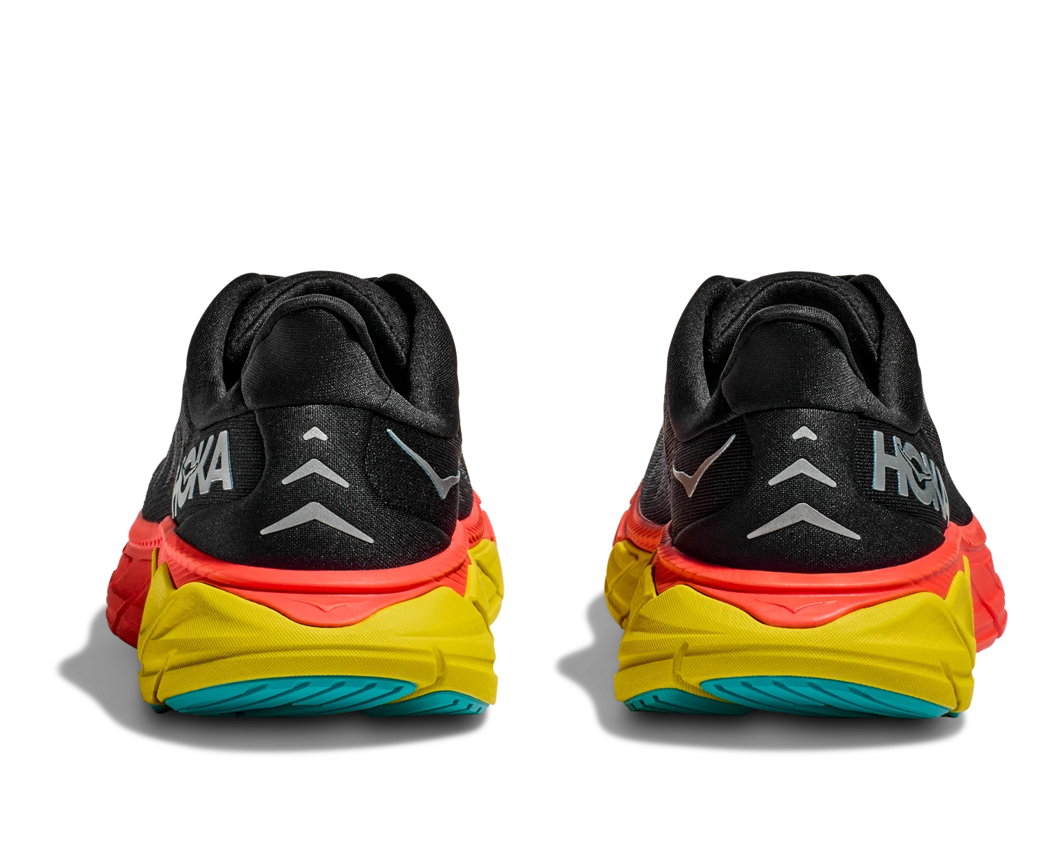 Hoka Men's Arahi 6 (BFLM - Black/Flame) - Image 5