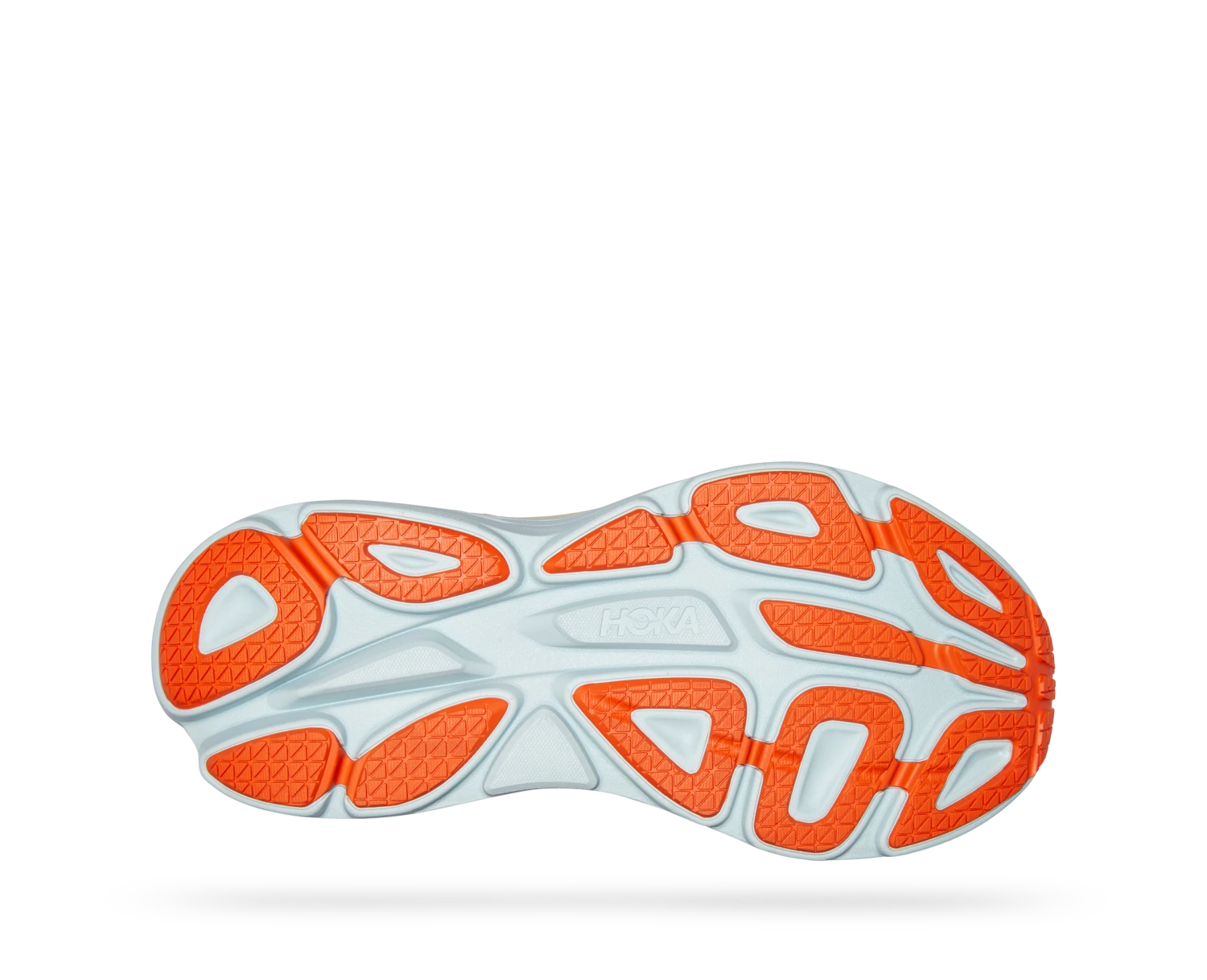 Hoka Men's Bondi 8 (PBAY - Puffin's Bill/Amber Yellow) - Image 6