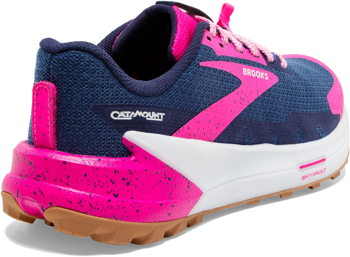 BROOKS Women’s Catamount 2 (425 - Peacoat/Pink/Biscuit) - Image 4