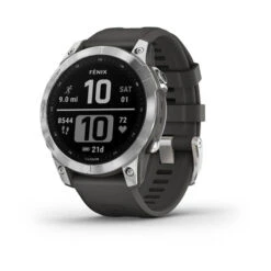 Garmin Fēnix® 7 (Silver With Graphite Band)