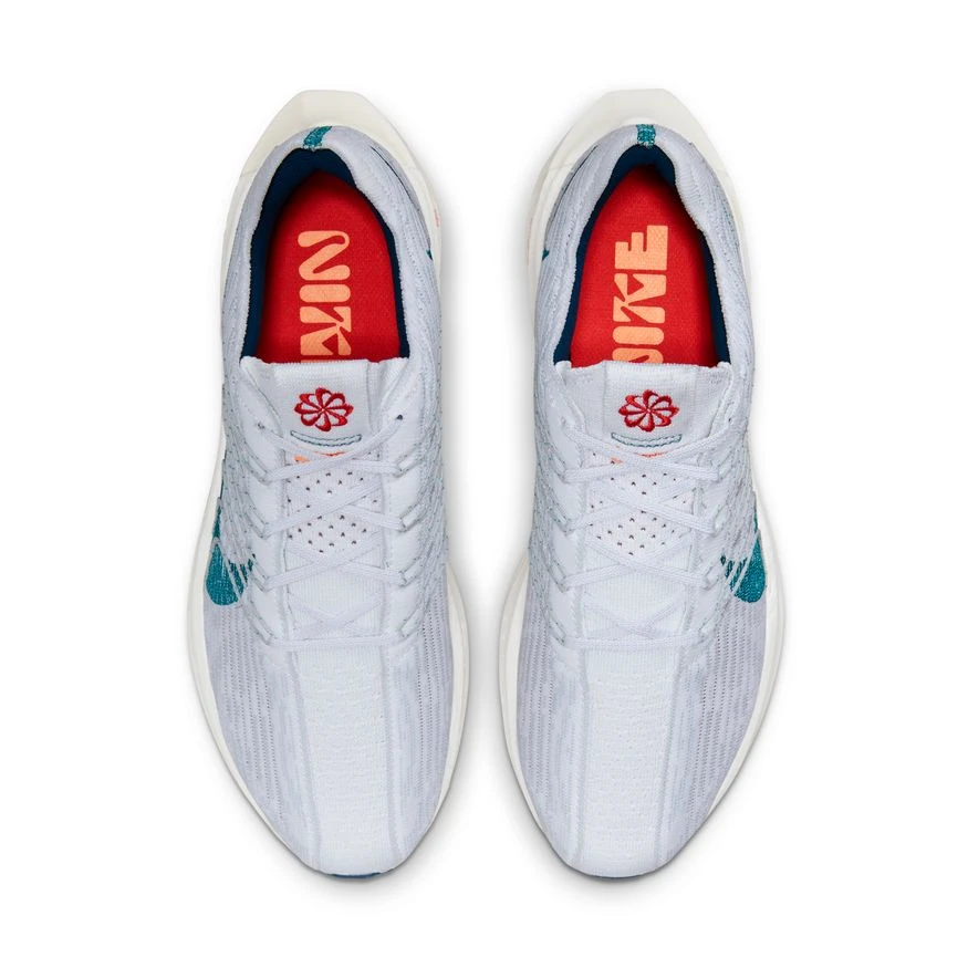 Nike Men's Pegasus Turbo Flyknit Next Nature (004 - Pure Platinum/Bright Spruce/White) - Image 4