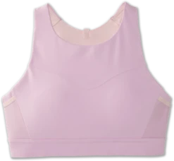 BROOKS Women's Drive 3 Pocket Run Bra (560 - Orchid Haze/Rosewater)