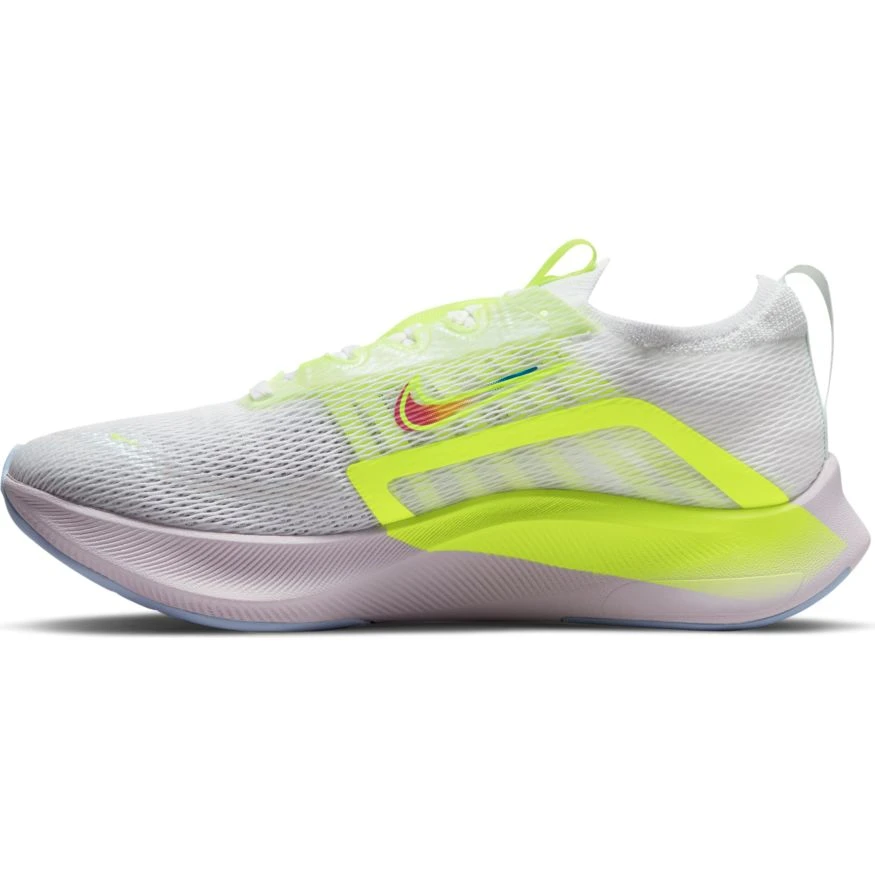 Nike Women’s Zoom Fly 4 Premium (101 - White/Platinum Tint/Barely Green/Volt) - Image 3