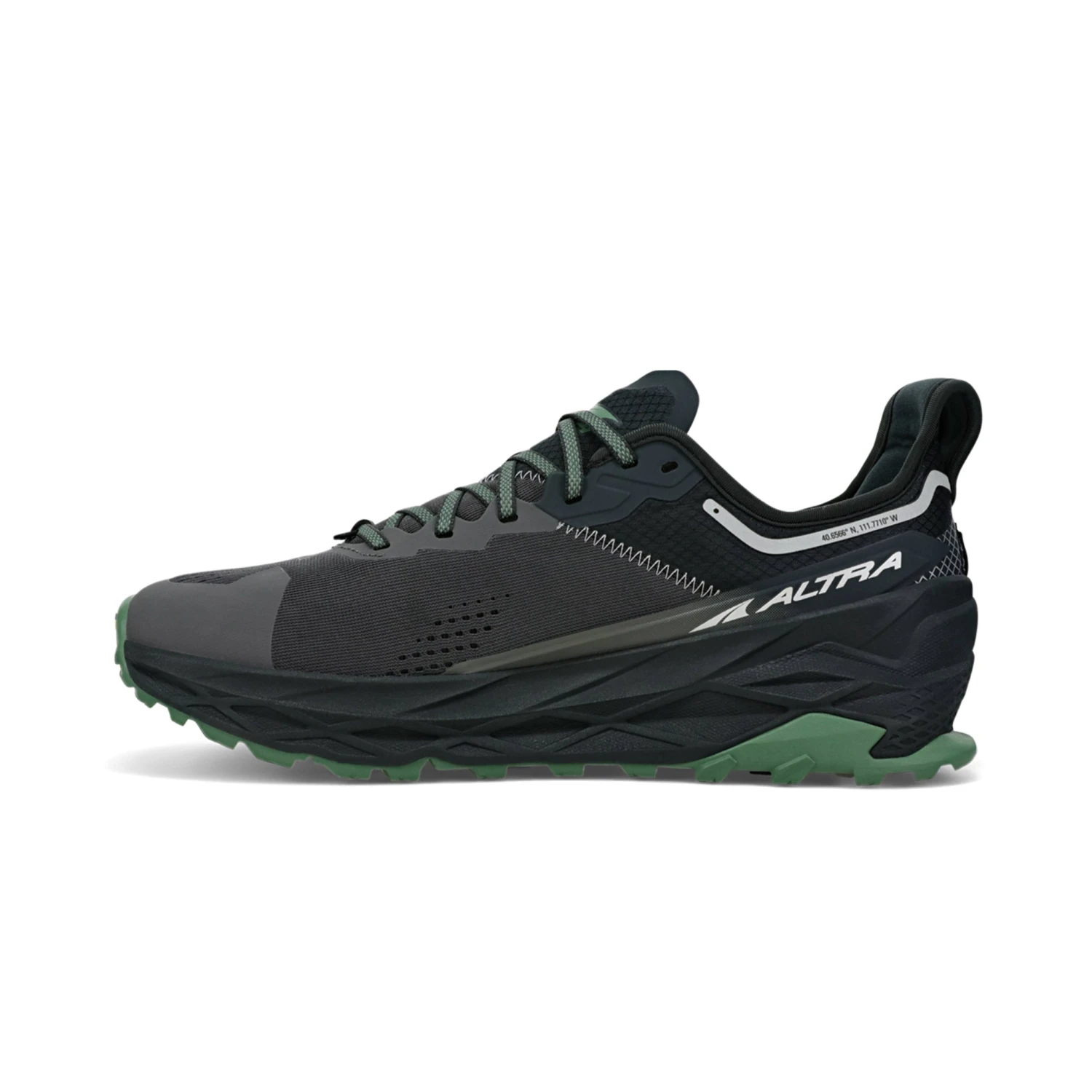 Altra Men's Olympus 5 (020 - Black/Grey) - Image 2