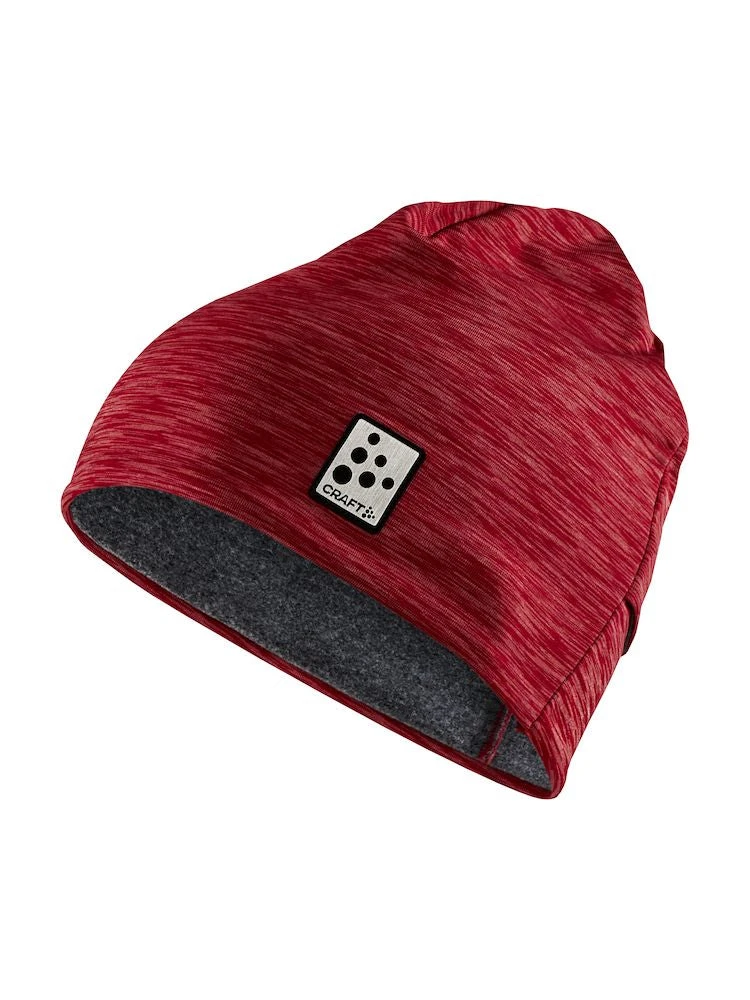 Craft Microfleece Ponytail Hat (Rose-Melange)