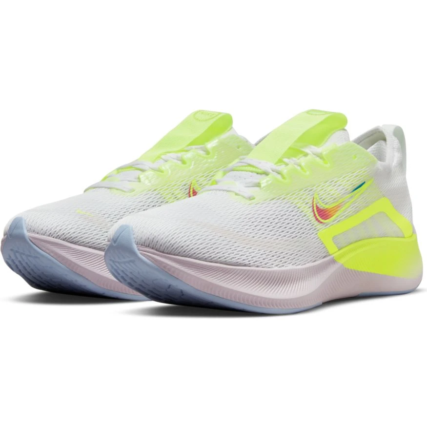 Nike Women’s Zoom Fly 4 Premium (101 - White/Platinum Tint/Barely Green/Volt) - Image 2