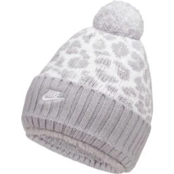 Nike Women’s NSW Pom Beanie (063 - Wolf Grey)