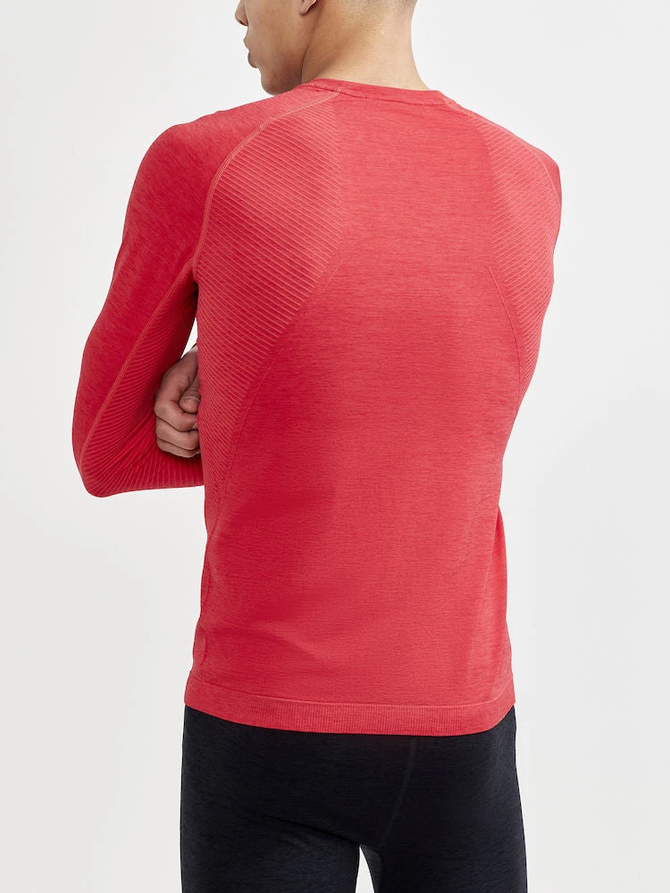 Craft Men’s Core Dry Active Comfort Baselayer (Lychee) - Image 3
