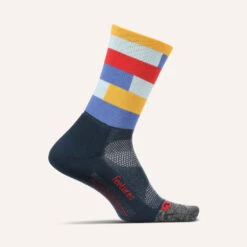 Feetures Elite Light Cushion Mini Crew (Crypto Navy)