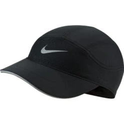Nike Unisex AeroBill Tailwind Running Cap (010 - Black)