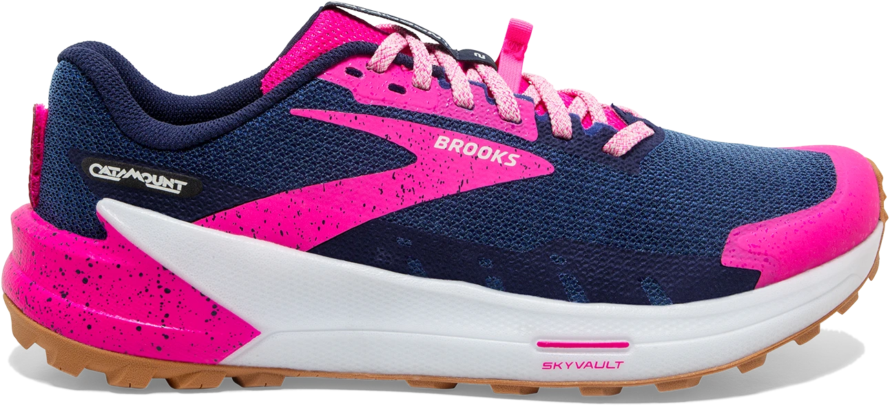 BROOKS Women’s Catamount 2 (425 - Peacoat/Pink/Biscuit)
