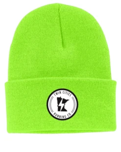 TCRC Knit Classic Hat (Neon Green)