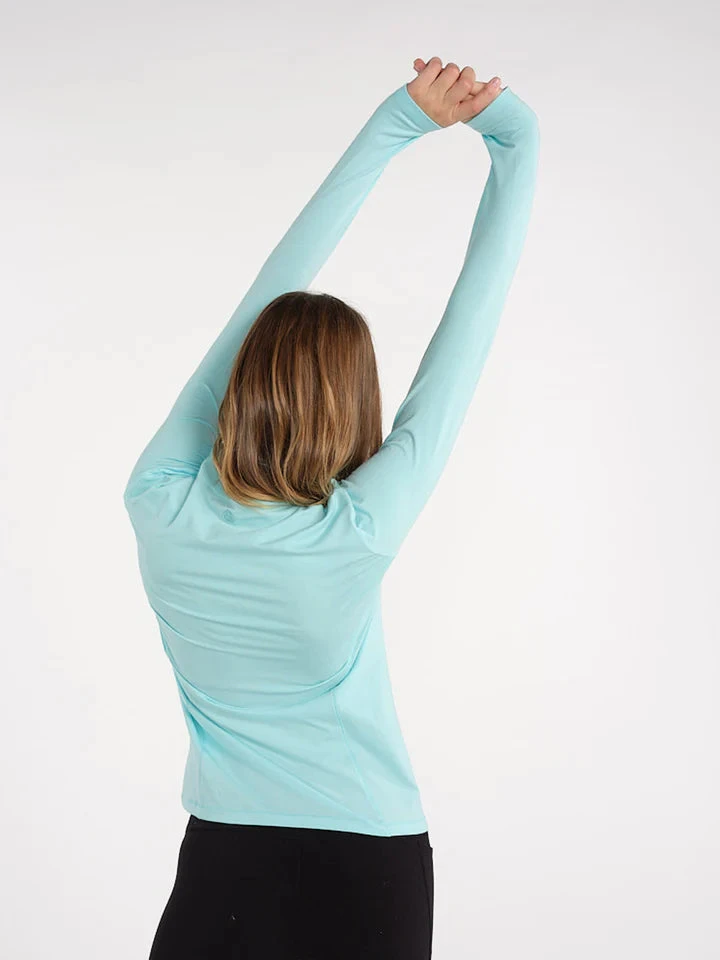 Women’s Recess Quarter Zip (432 - Joyful Blue) - Image 3