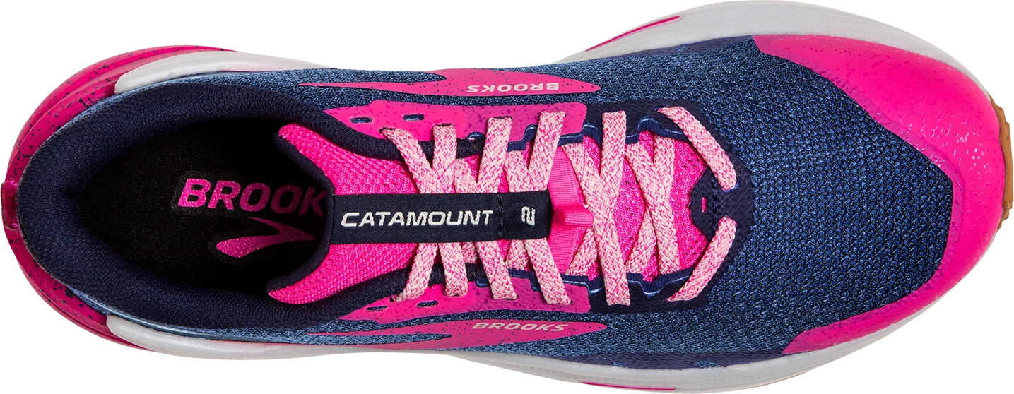 BROOKS Women’s Catamount 2 (425 - Peacoat/Pink/Biscuit) - Image 5