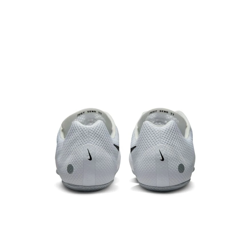 Nike Unisex Zoom Rival Sprint (100 - White/Black/Metallic Silver) - Image 5