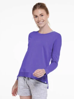 Women’s Riverwalk French Terry Sweatshirt (512 - Vibrant Purple)