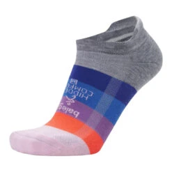 Balega Hidden Comfort Running Socks (Midgrey/Swift Violet)