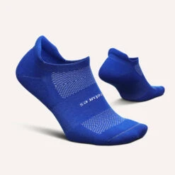Feetures High Performance Cushion No Show Tab (Boost Blue)