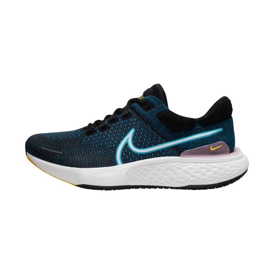 Nike Men's ZoomX Invincible Run Flyknit 2 (003 - Black/White/Chlorine Blue/Blue Orbit)