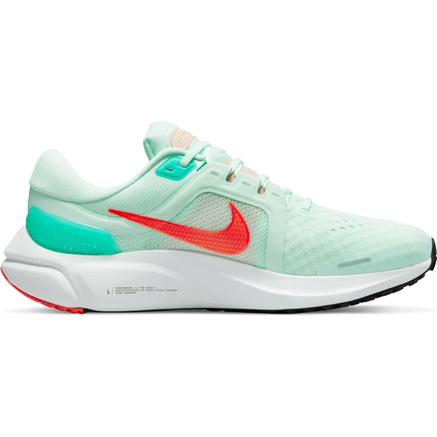 Nike Women’s Air Zoom Vomero 16 (300 - Barely Green/Rush Orange/Arctic Orange) - Image 2