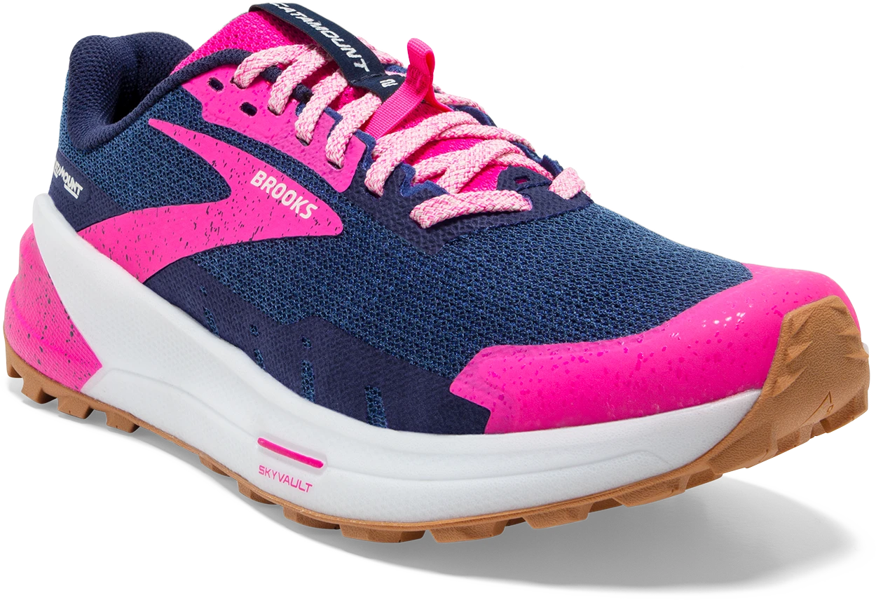 BROOKS Women’s Catamount 2 (425 - Peacoat/Pink/Biscuit) - Image 3