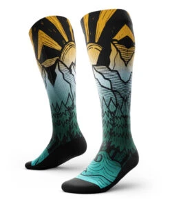 Performance Over Calf Compression Sock (Bliss)