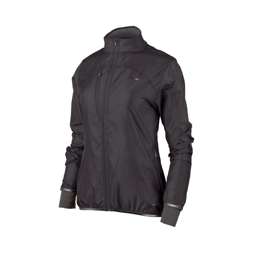 Mizuno Women’s Breath Thermo FZ Jacket (9E9E - Magnet)