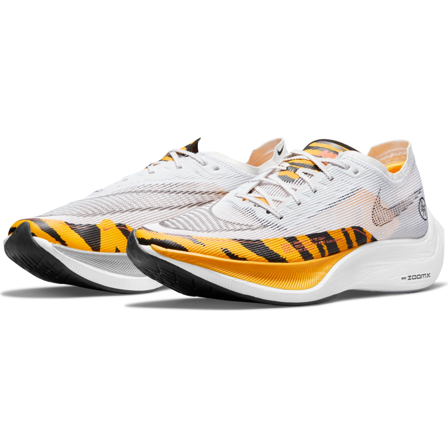 Nike Men's ZoomX Vaporfly NEXT% 2 "BRS Artifact" (100 - White/Black/University Gold/Orange)
