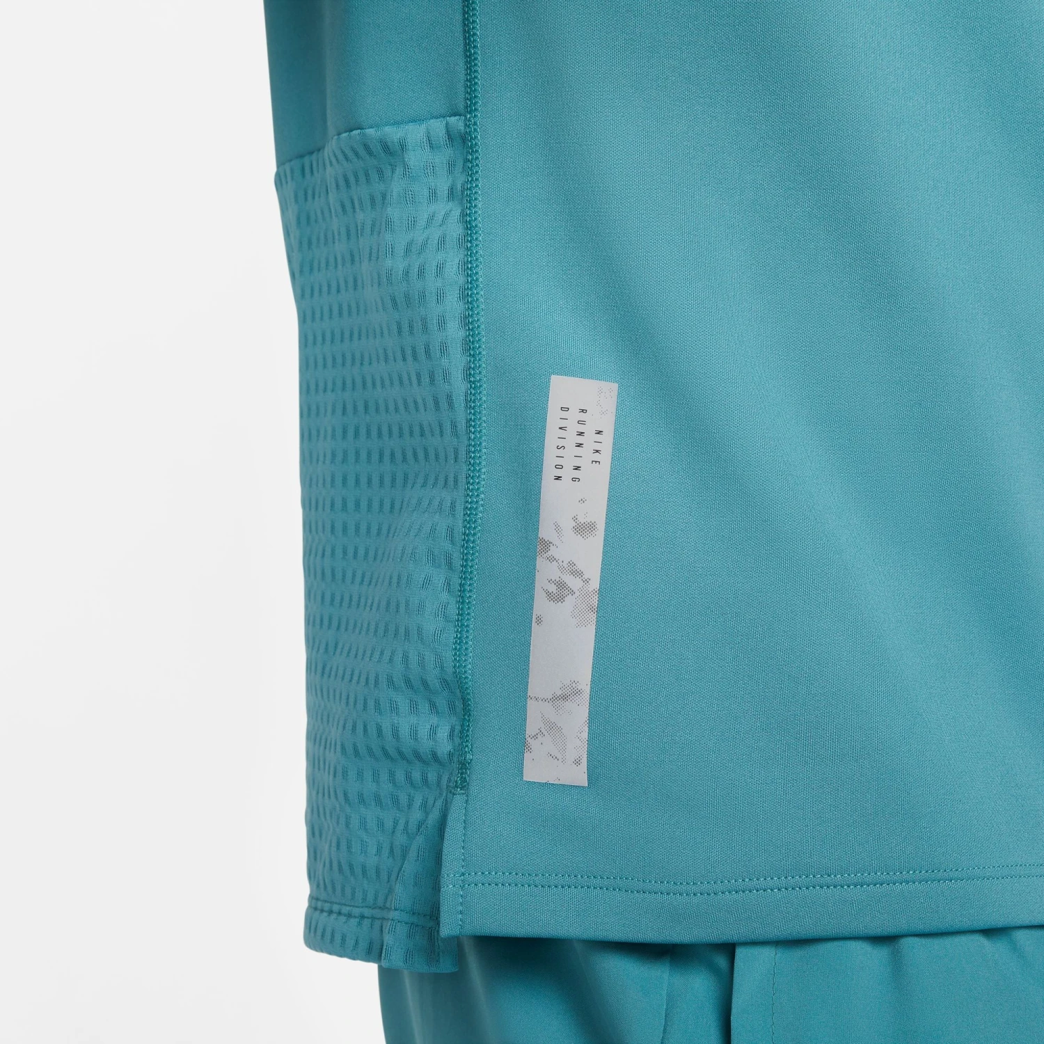 Nike Men's Therma-FIT Run Division Element 1/2 Zip Running Top (379 - Mineral Teal/Reflective Silver) - Image 5