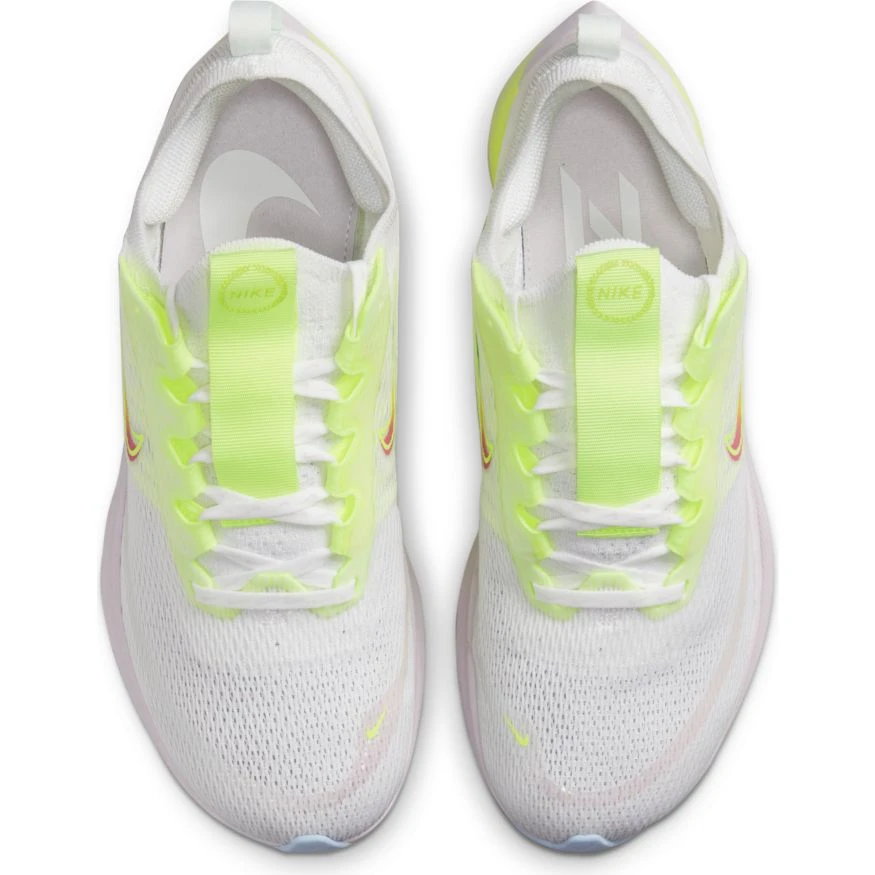 Nike Women’s Zoom Fly 4 Premium (101 - White/Platinum Tint/Barely Green/Volt) - Image 4