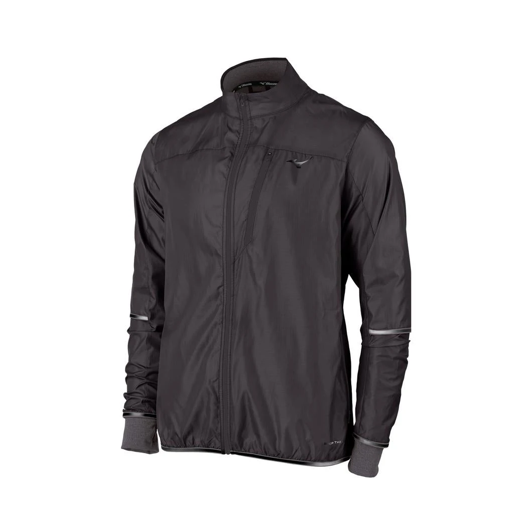 Mizuno Men’s Breath Thermo FZ Jacket (9E9E - Magnet)