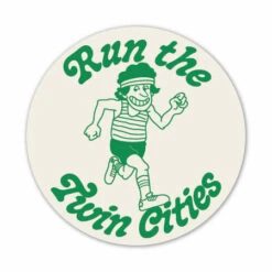 Run The Twin Cities Sticker