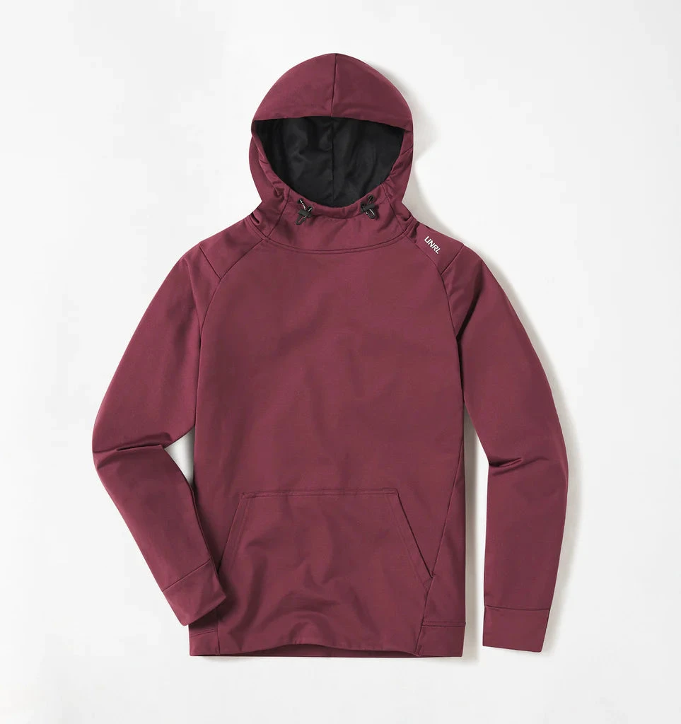 Men's Crossover Hoodie II (Maroon)