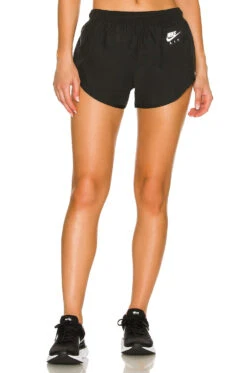 Nike Women’s DRI-FIT Breif Lined Running Shorts (010 - Black/White)