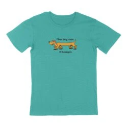 TCRC I Love Long Runs Short Sleeve (Teal)