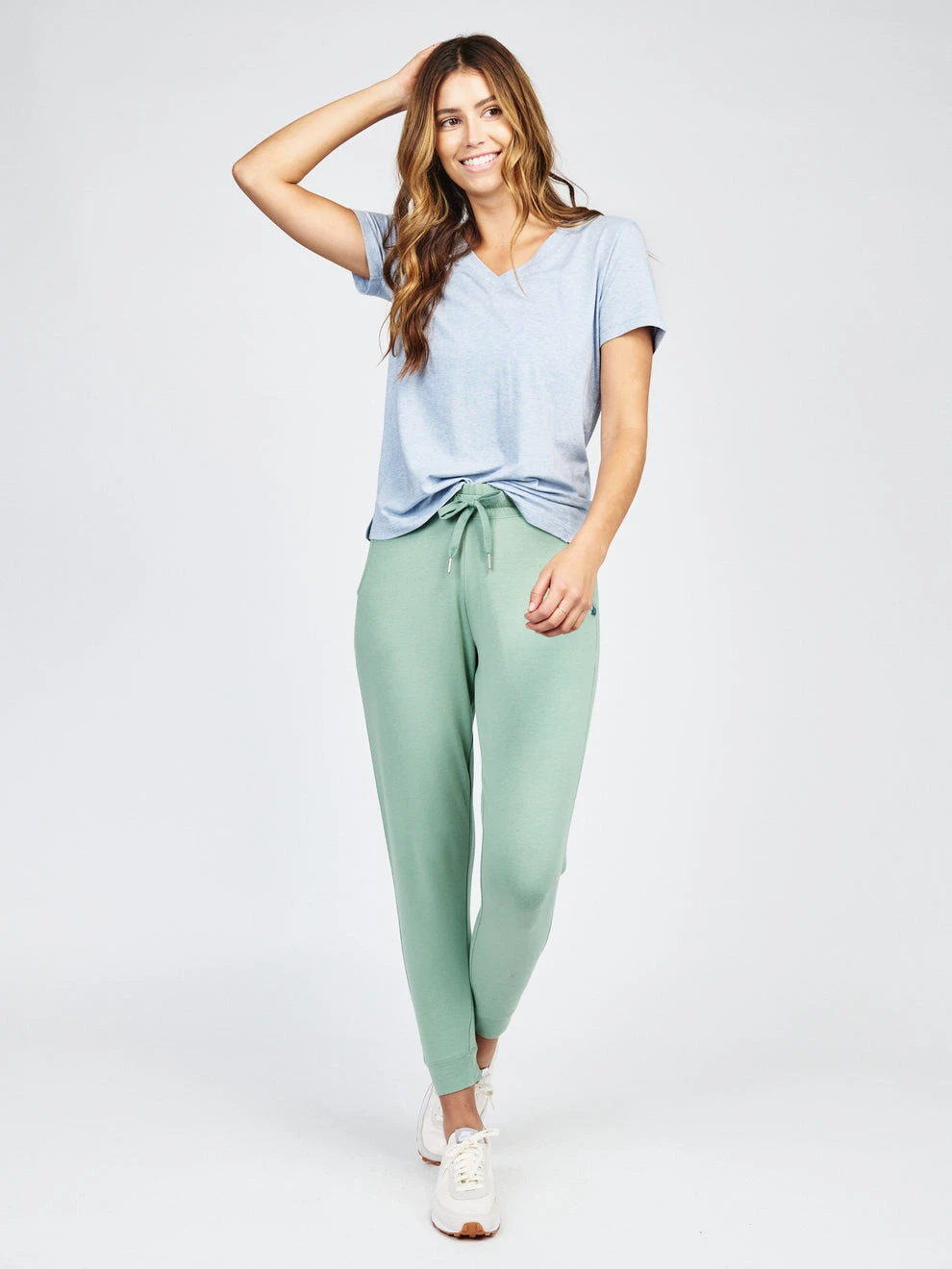 Women's Varsity Jogger W (317 - SAGE)
