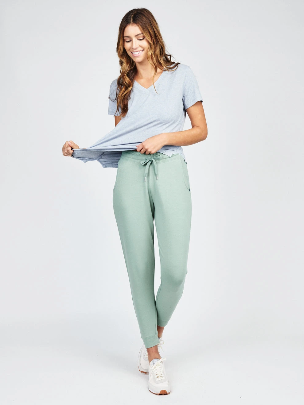Women's Varsity Jogger W (317 - SAGE) - Image 2
