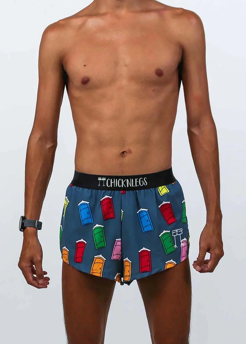 Men's Porta Potty 2" Split Shorts - Image 6