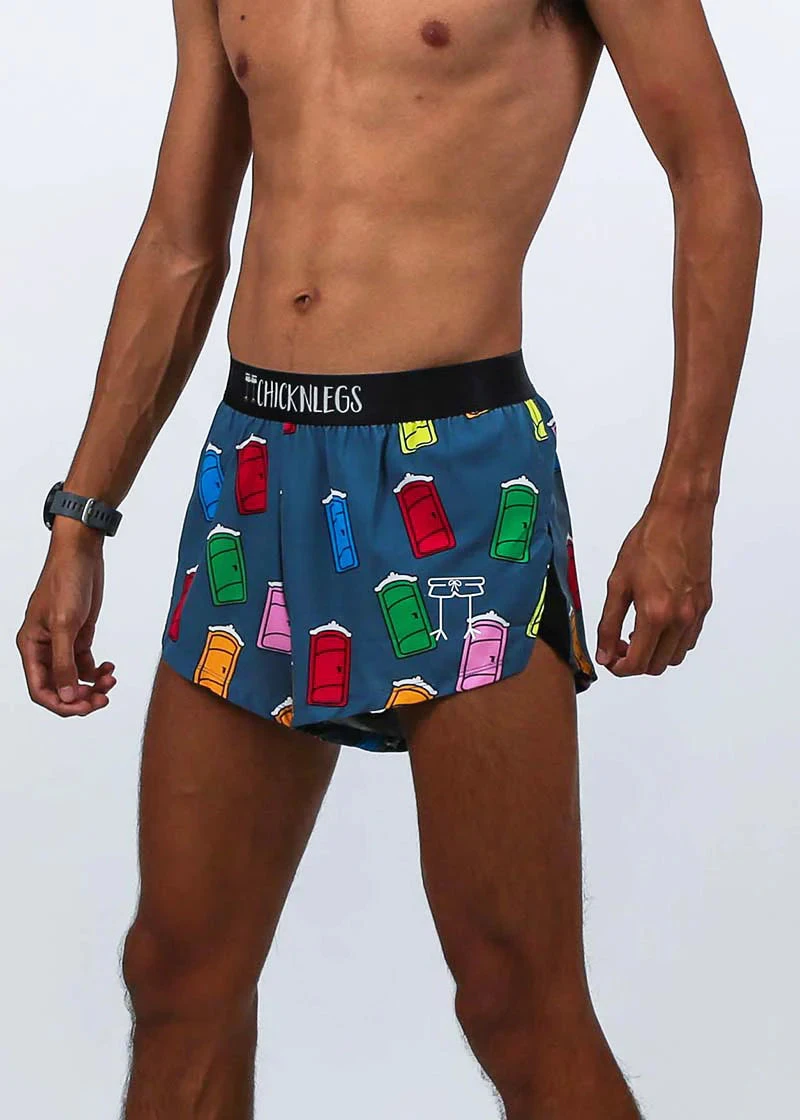 Men's Porta Potty 2" Split Shorts - Image 4