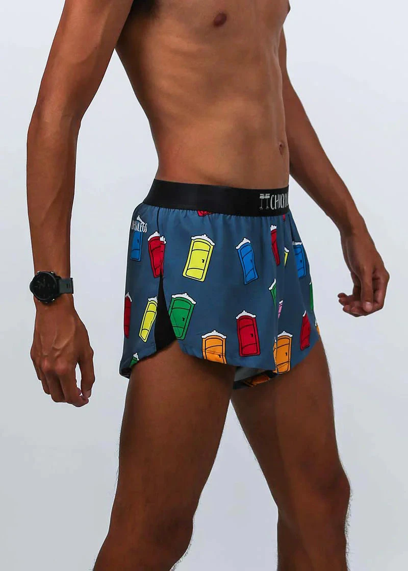Men's Porta Potty 2" Split Shorts - Image 5