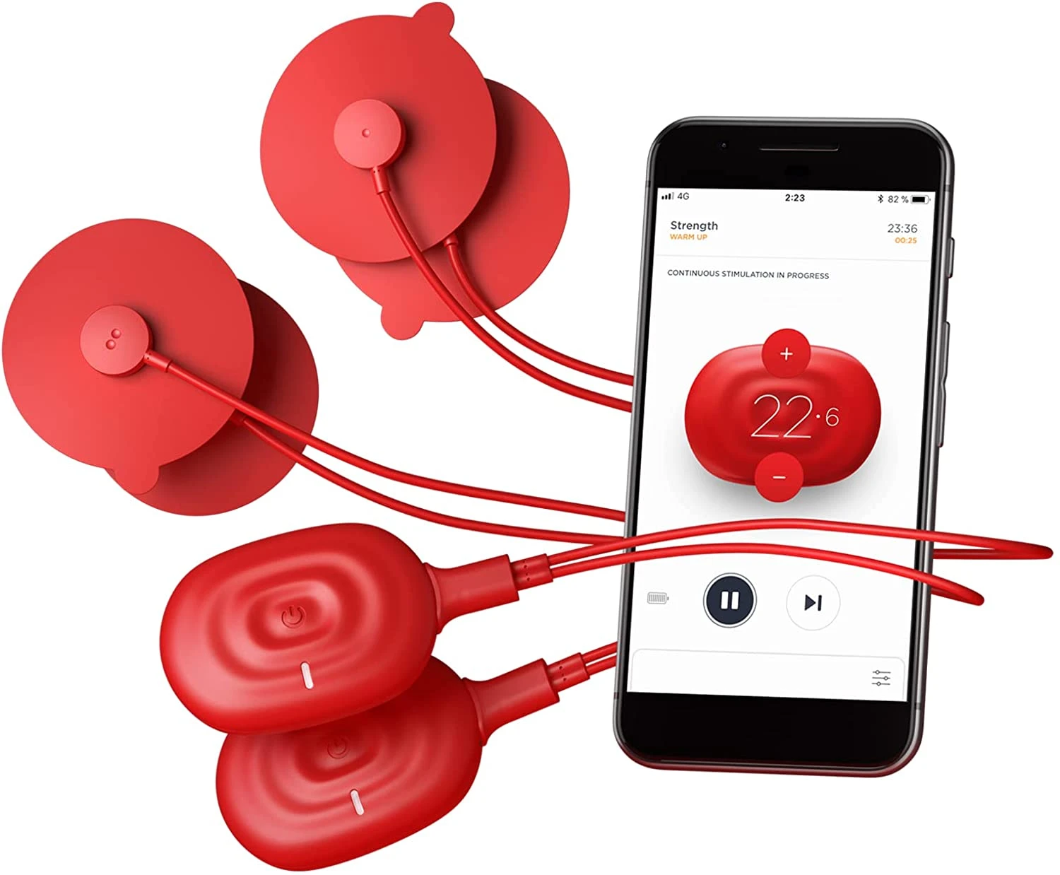 Theragun POWERDOT 2.0 SMART MUSCLE STIMULATOR (RED)