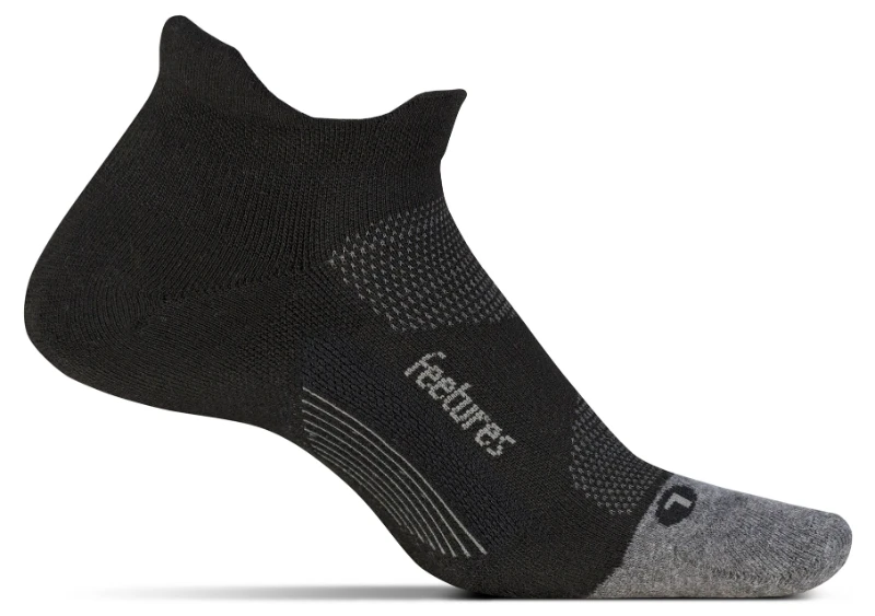 Feetures Elite Max Cushion No Show Tab (Black)