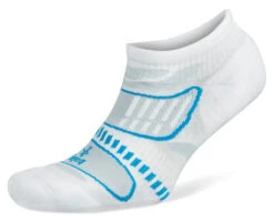 Balega UltraLight No Show Running Socks (White/French Blue)